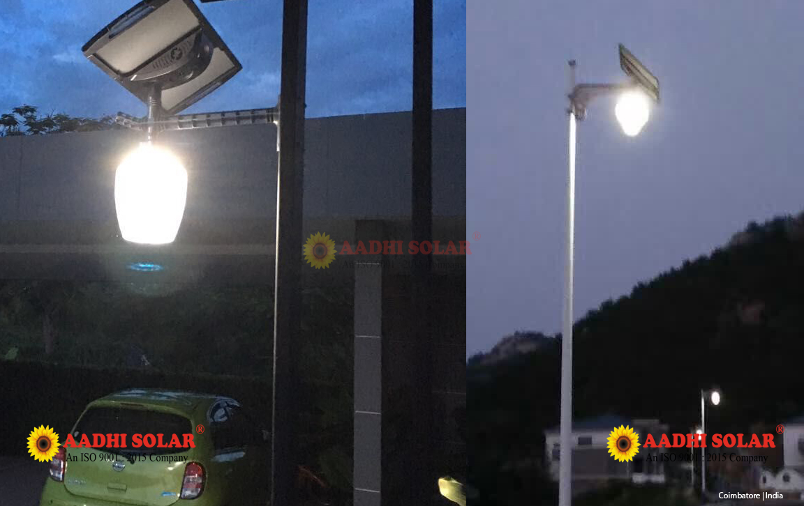 Aadhi Solar  Street Light manufacture in india | Coimbatore | Chennai